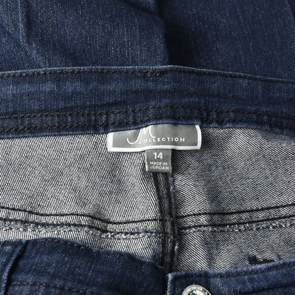 JM Collection Embellished Jeans Size 14 - Picture 5 of 6